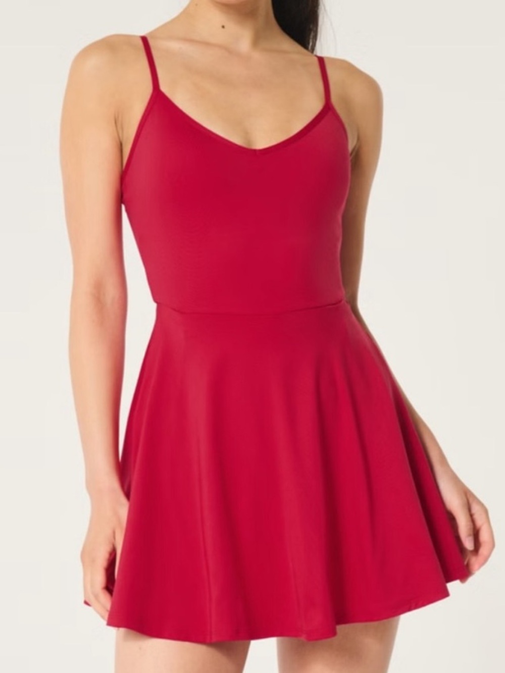 NWT Hollister Gilly Hicks Women’s Red Spaghetti-Strap Active Gameday Dress XS